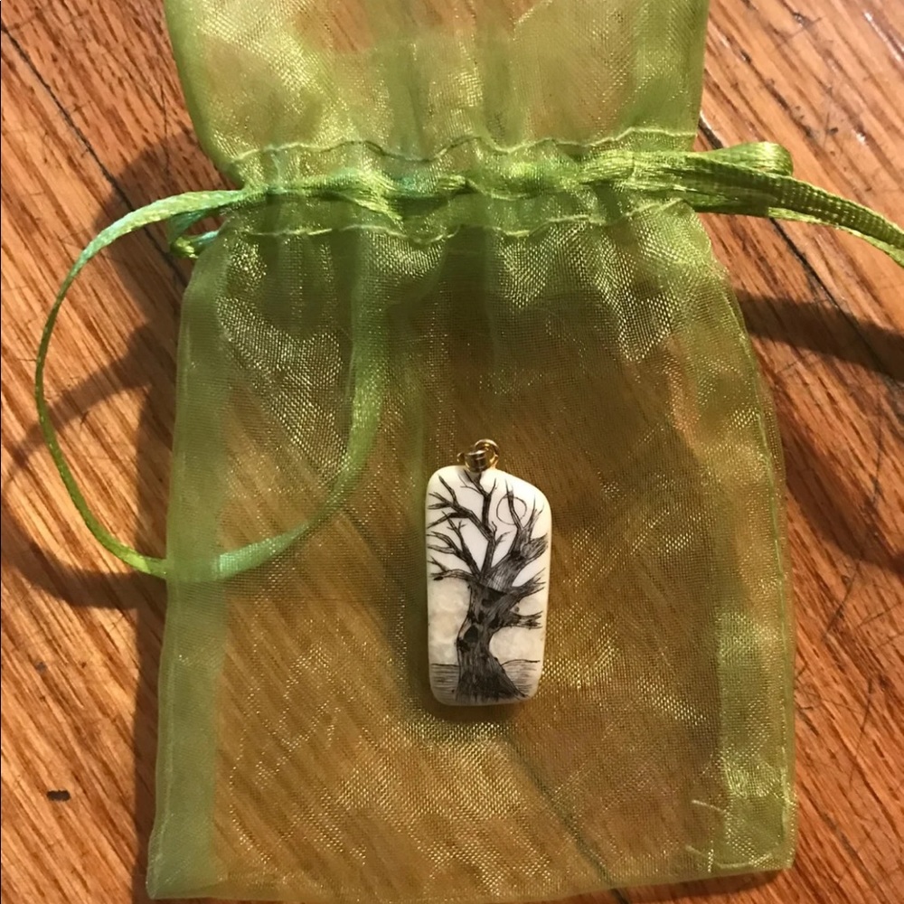 Scrimshaw Pendant